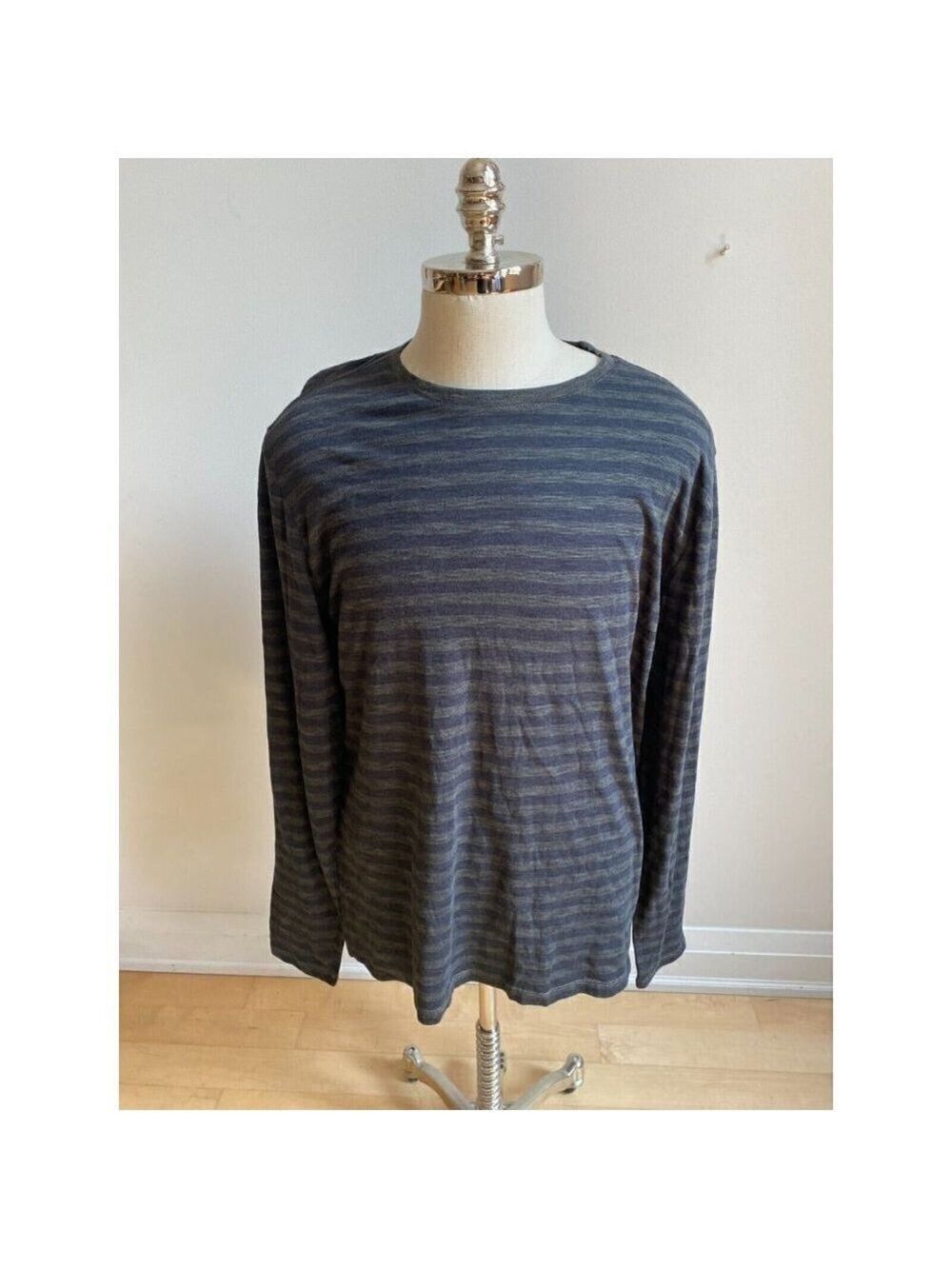 ROBERT Barakett BNWOT Men long sleeve striped shirt sz XLarge